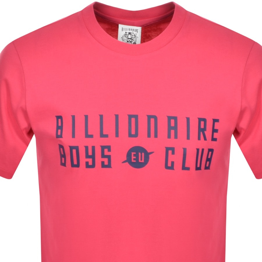 Alternative Image for ProductBillionaire Boys Club EU Logo T Shirt Pink2